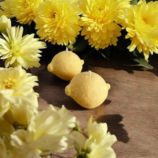 Bougies Citron 🍋 | Bougies décoratives