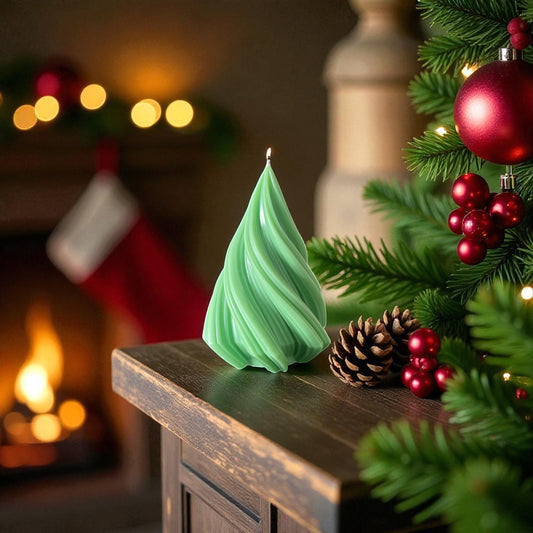 Mon beau sapin | Bougie décorative | Bougie de Noël