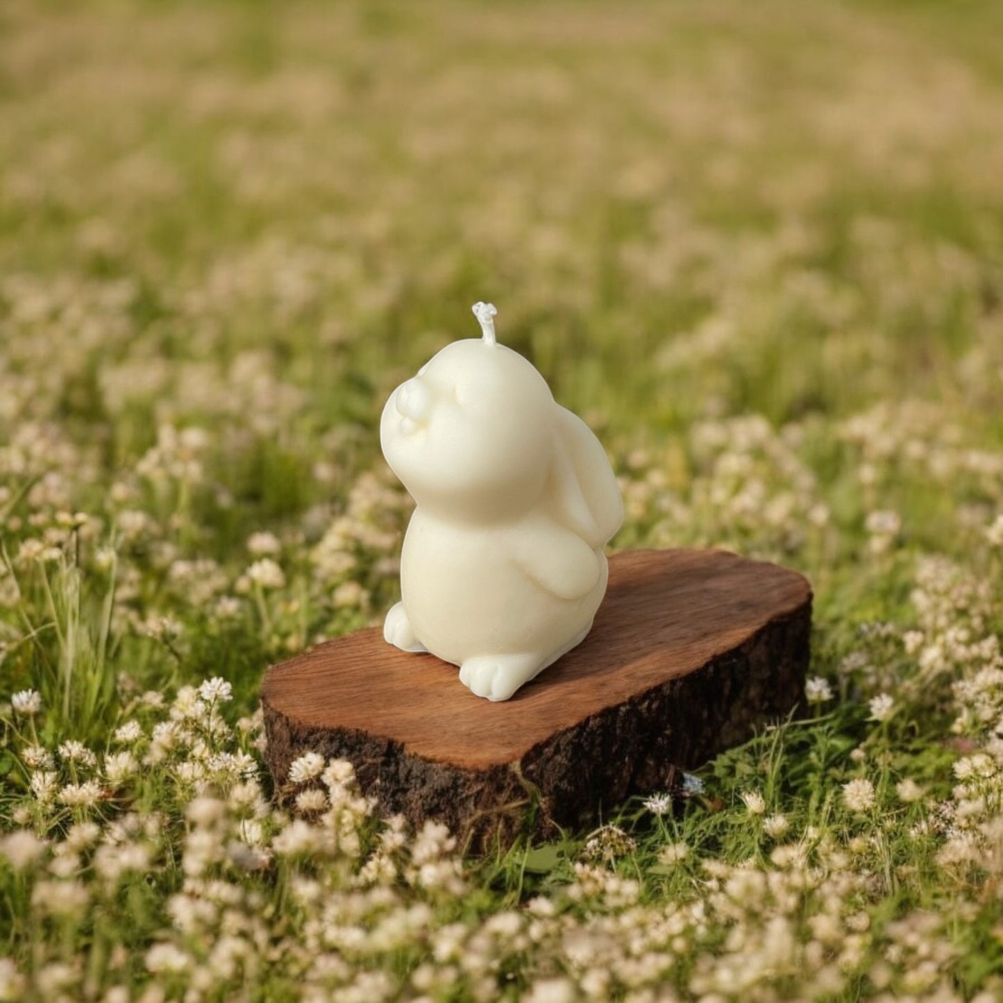 Bougie Lapin | Bougie décorative 🐇🤍