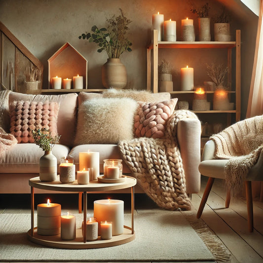 Comment créer un intérieur cocooning : L'importance de l'ambiance et des bougies artisanales ✨