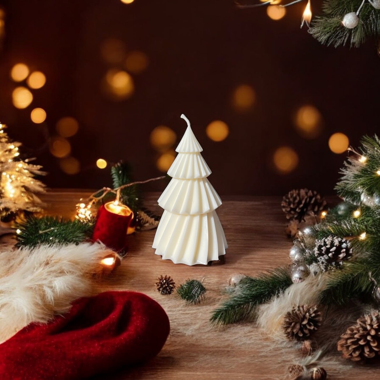 Bougie Mon Joli Sapin | Bougie décorative | Bougie de Noël