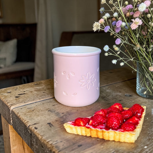 La Bougie de Mamie 🌸| Bougie en pot